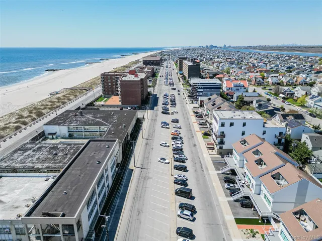 a view of an ocean beach