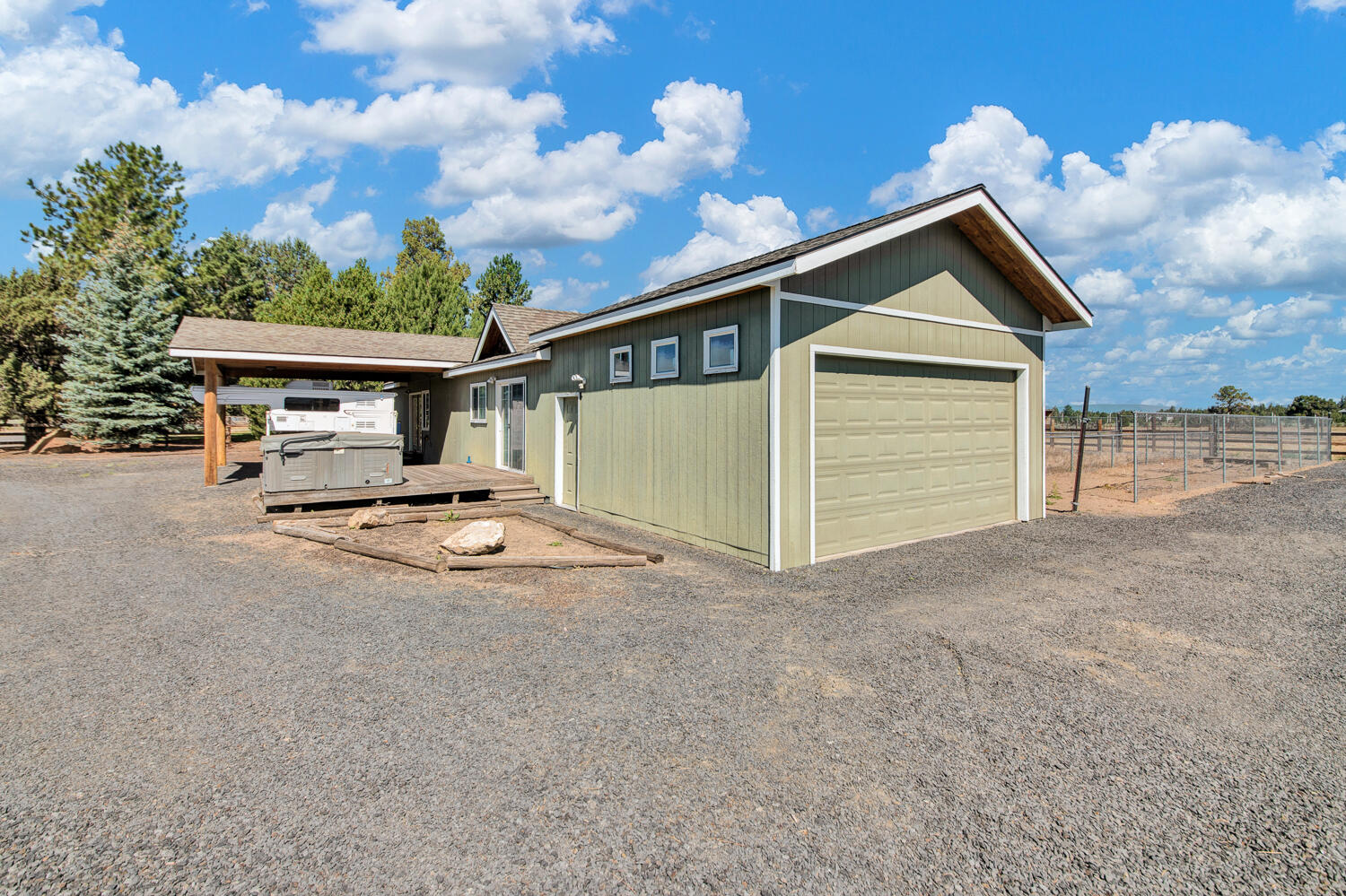 67100 Fryrear Road Bend, OR 97703 - Photo 26 of 38 front view of house with the street