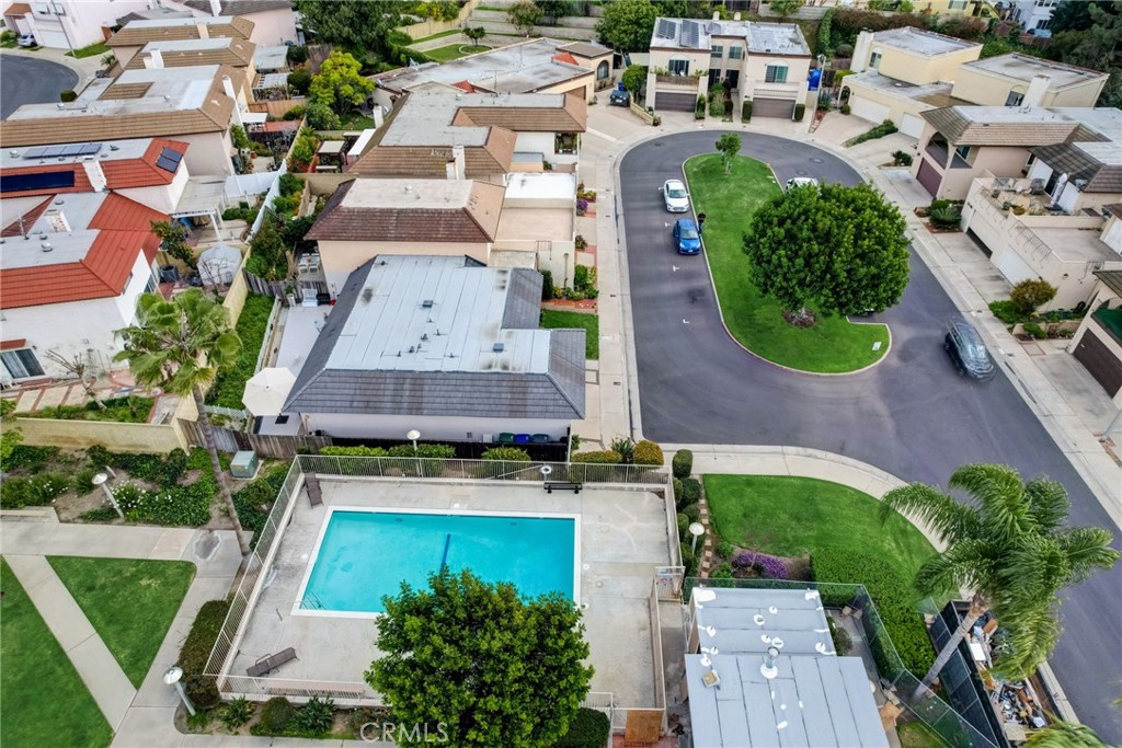 8245 Big Bear Circle Buena Park, CA 90621 - Photo 3 of 23 an aerial view of a house with yard swimming pool and outdoor seating