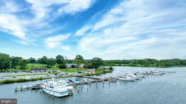 an aerial view of a house with a lake view