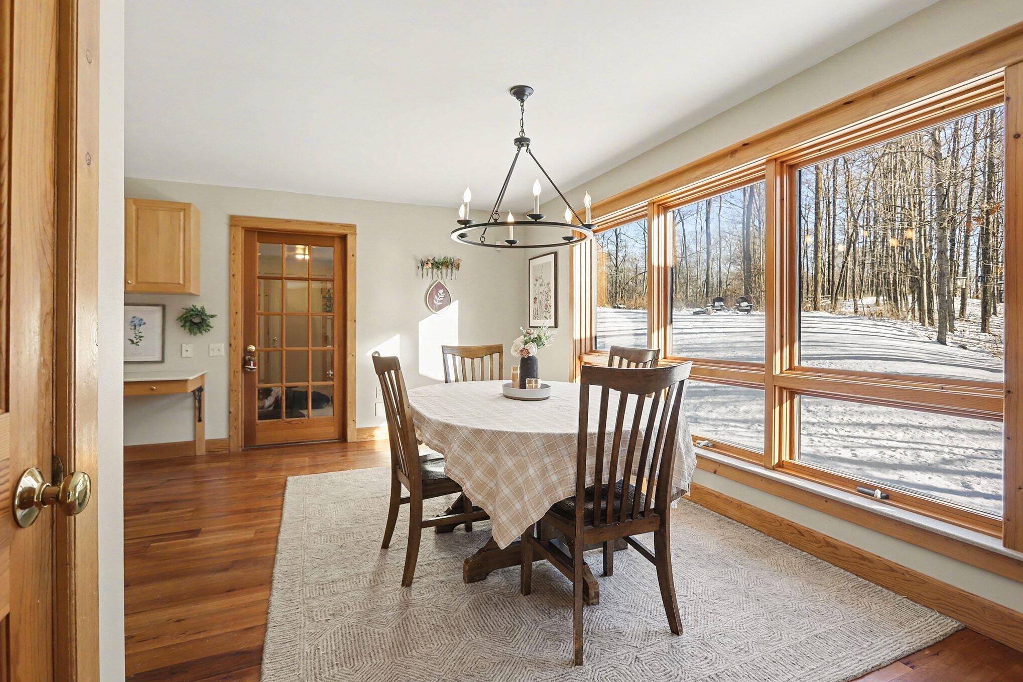 6130 Greggs Crossing Road Nashville, MI 49073 - Photo 12 of 49 Dining Room with a view