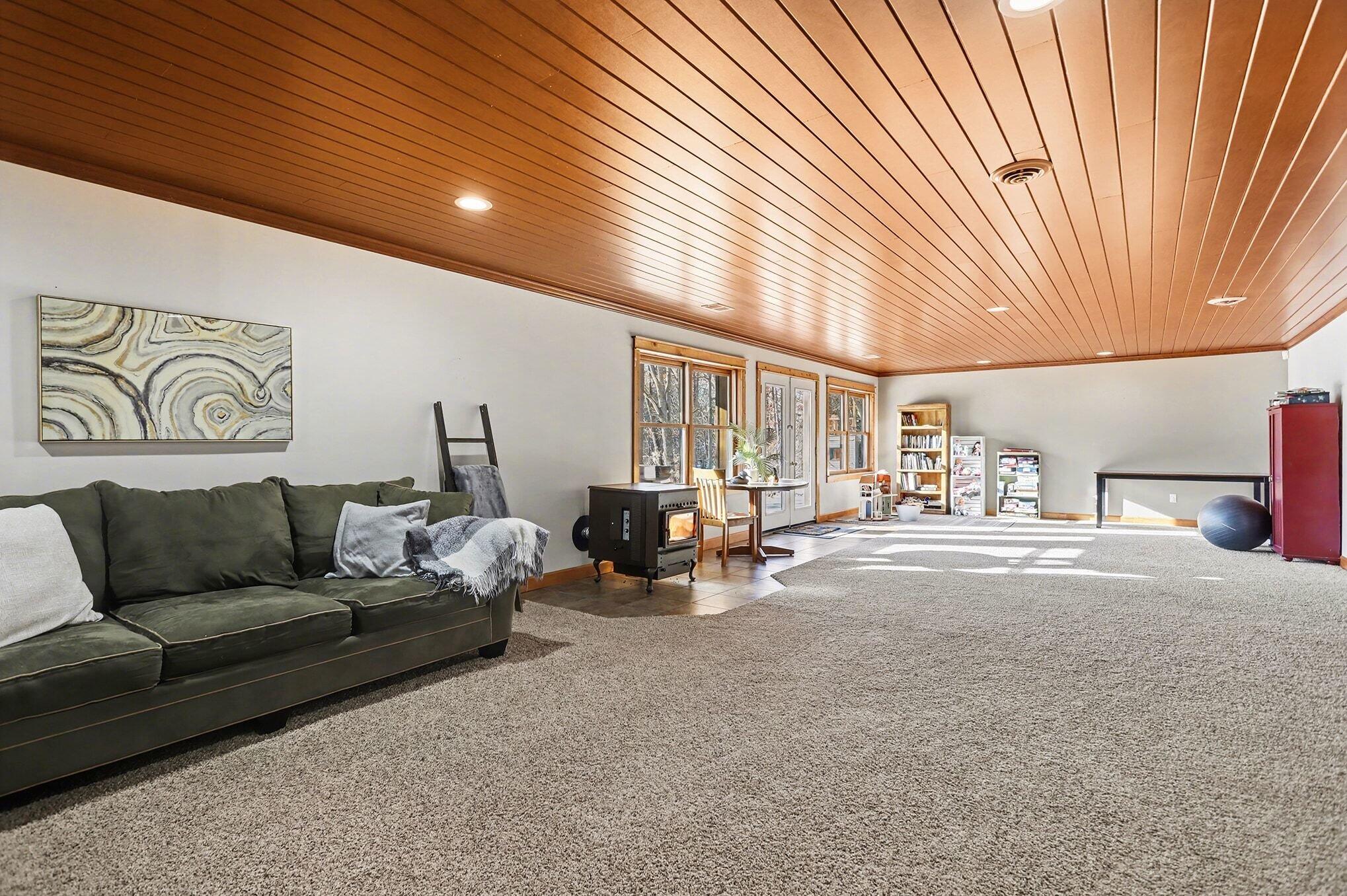 6130 Greggs Crossing Road Nashville, MI 49073 - Photo 26 of 49 Lower Level Family Room/Play area