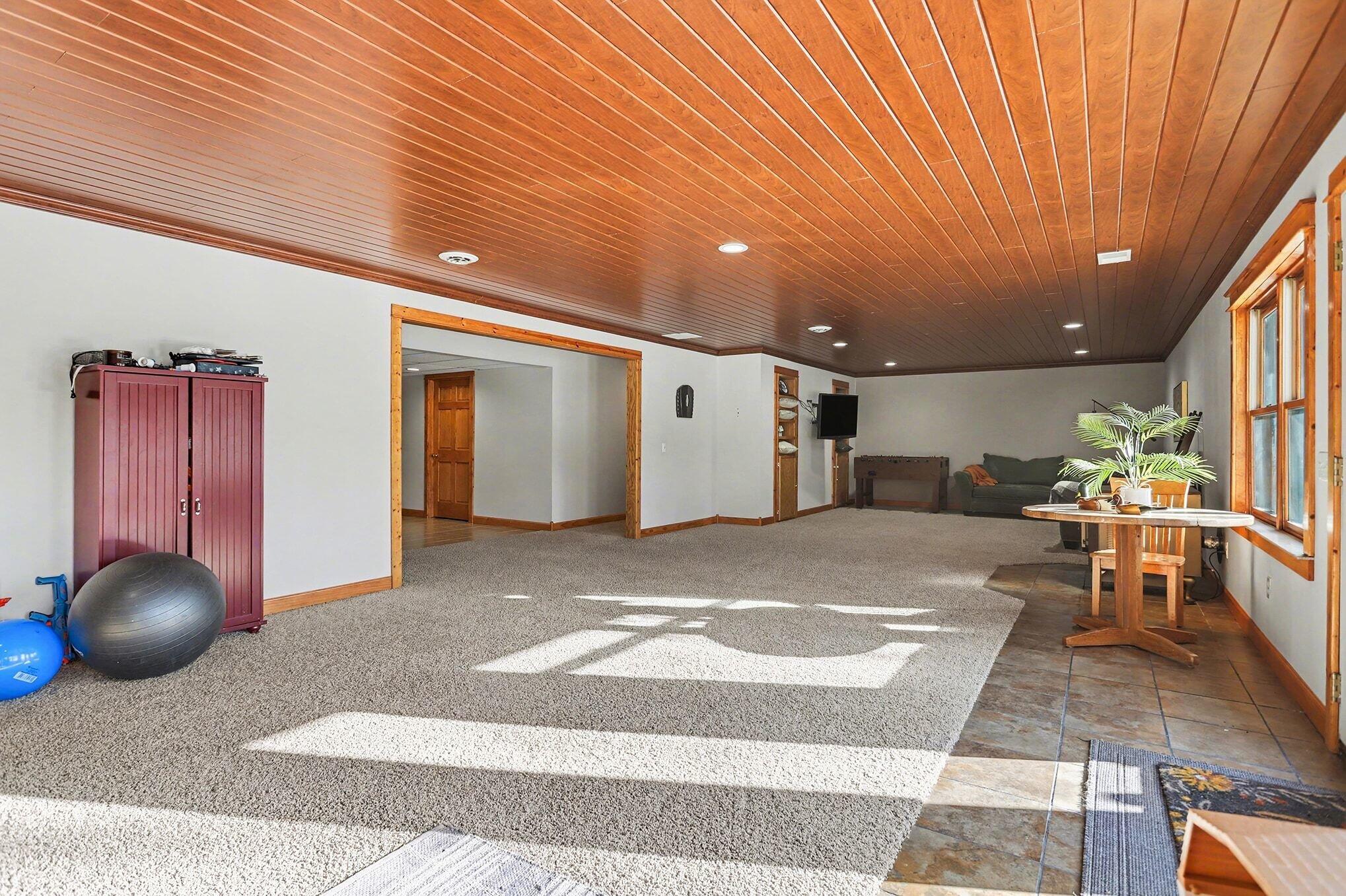 6130 Greggs Crossing Road Nashville, MI 49073 - Photo 28 of 49 Lower Level Entertaining Space