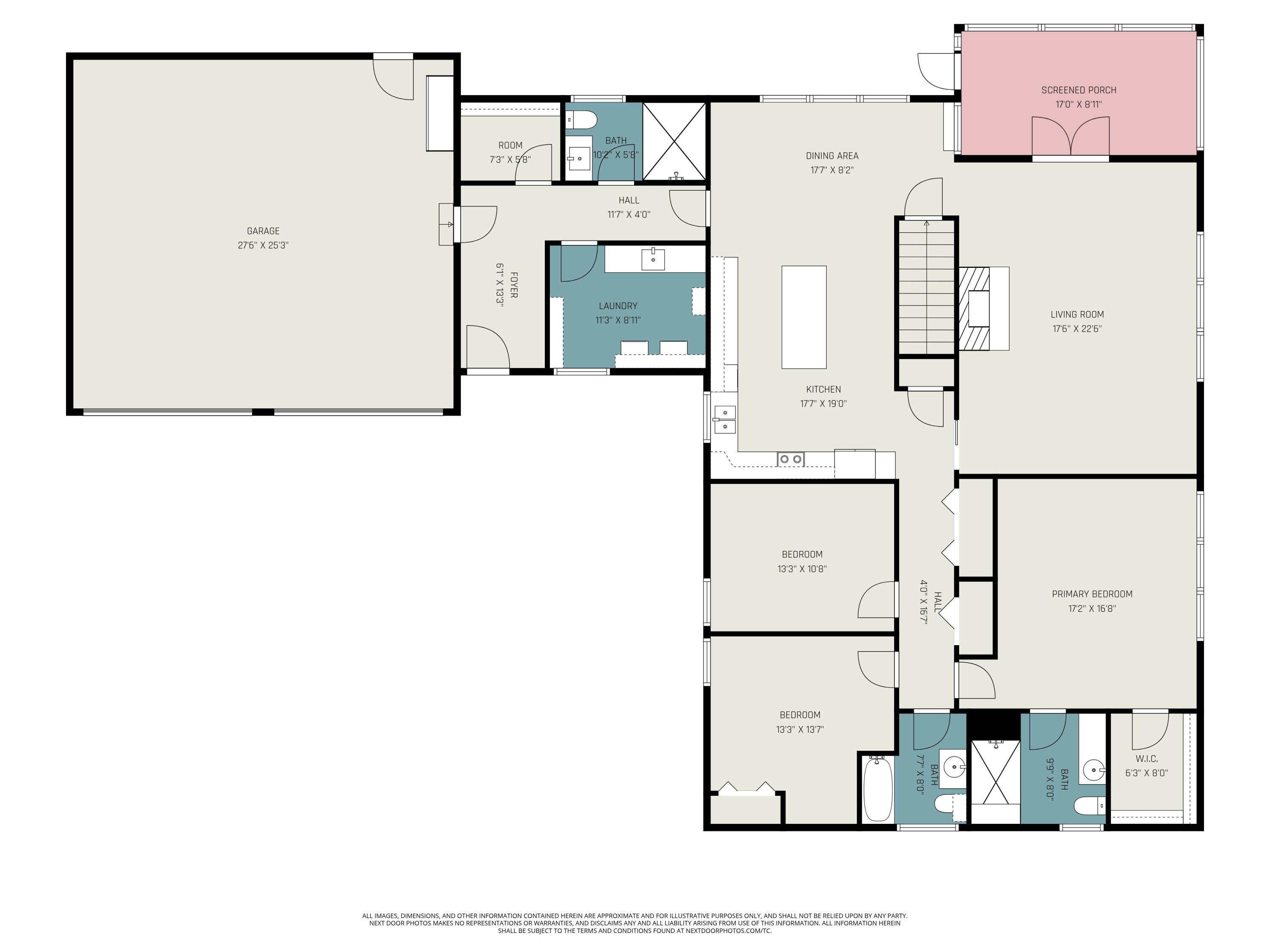 6130 Greggs Crossing Road Nashville, MI 49073 - Photo 47 of 49 Main Floor Floor Plan without Sq. Ftg.