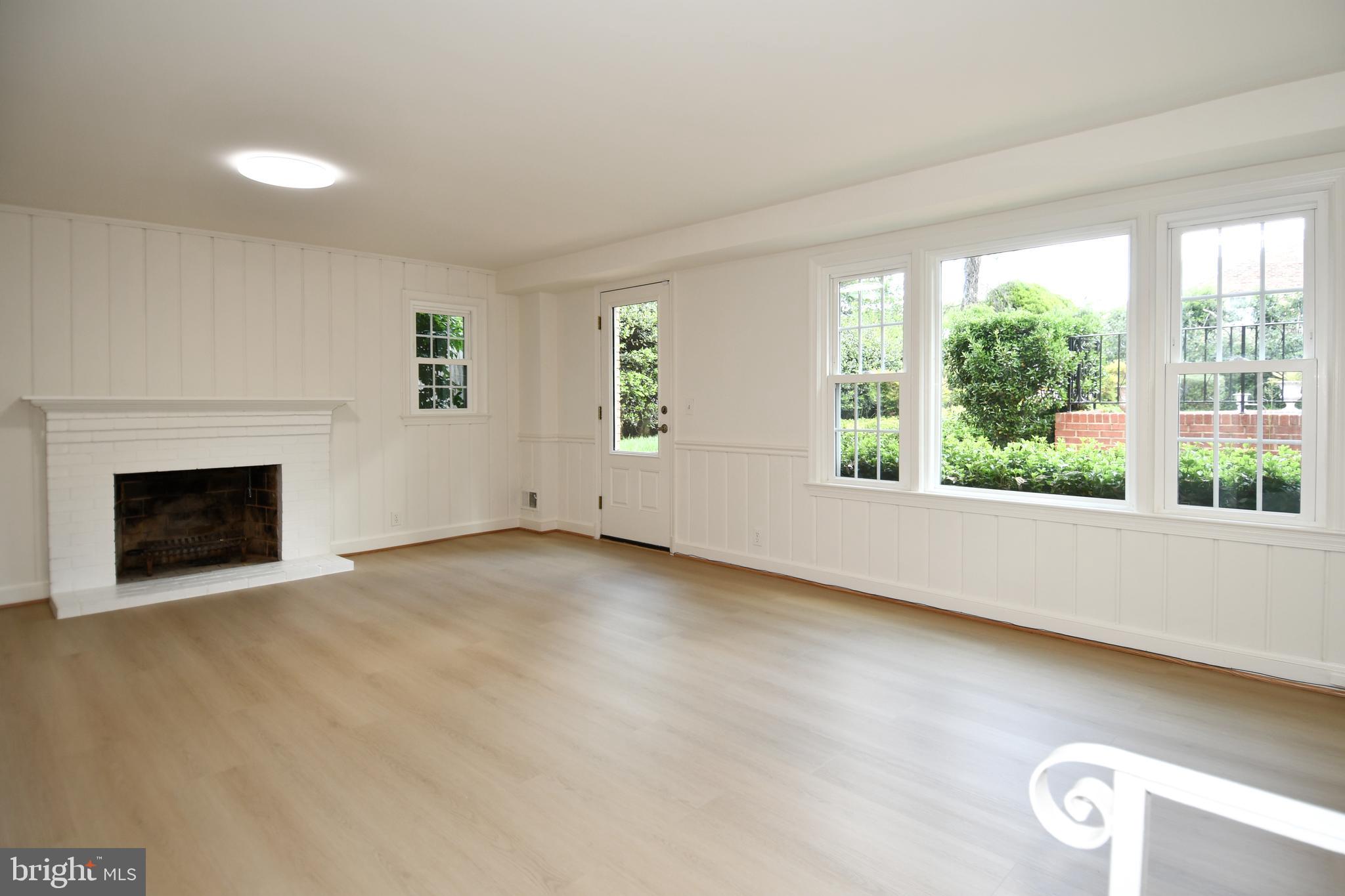 7109 Radnor Road Bethesda, MD 20817 - Photo 46 of 82 LL 1 HAS DOOR ACCESS TO EXT REAR & NEW LVP FLOOR