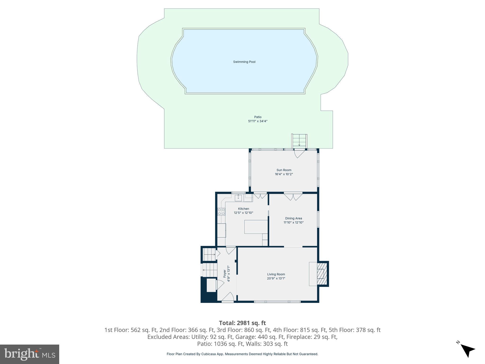 7109 Radnor Road Bethesda, MD 20817 - Photo 77 of 82 MAIN LEVEL FLOOR PLANS