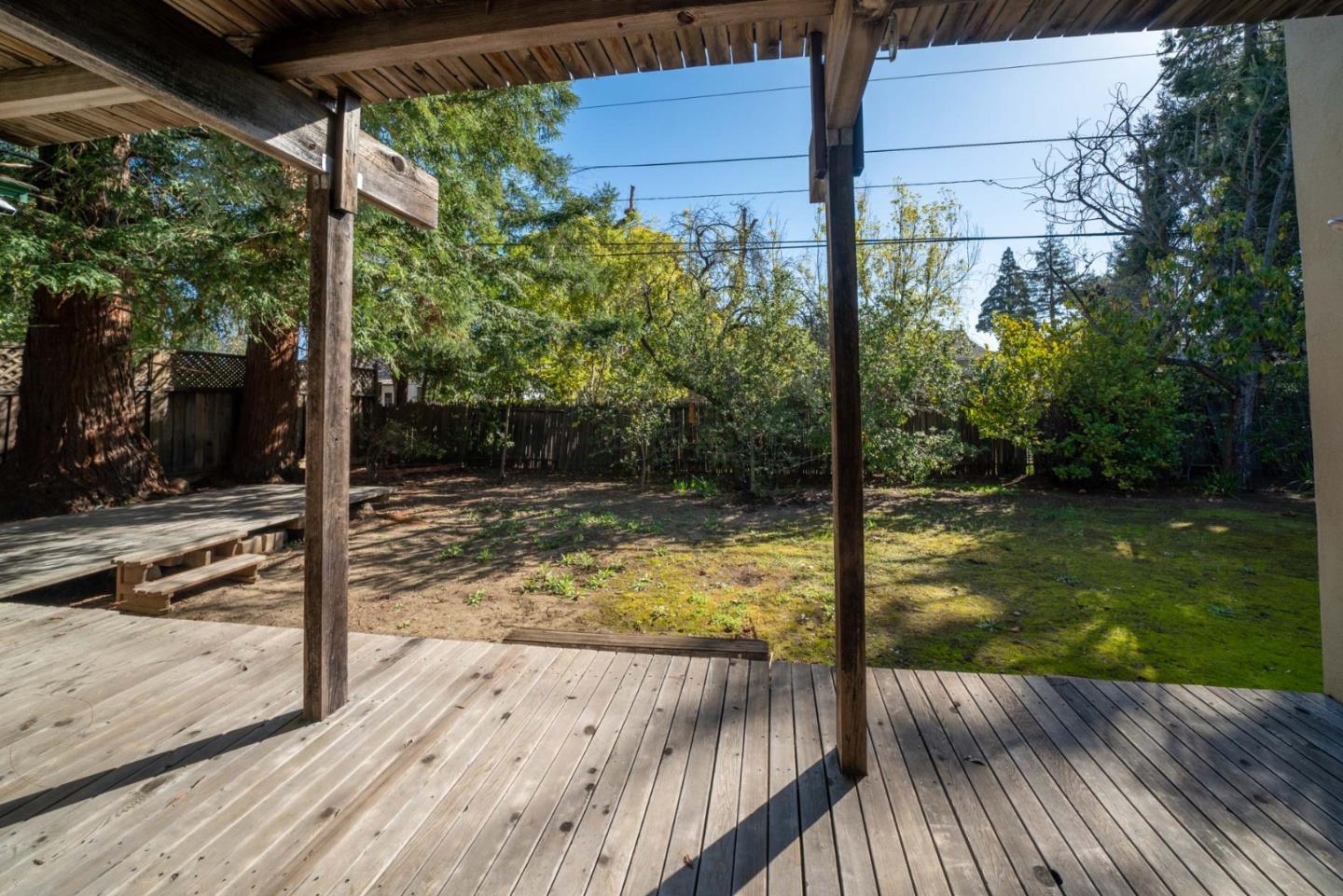 1553 Meadow Lane Mountain View, CA 94040 - Photo 11 of 28 a view of a balcony with yard