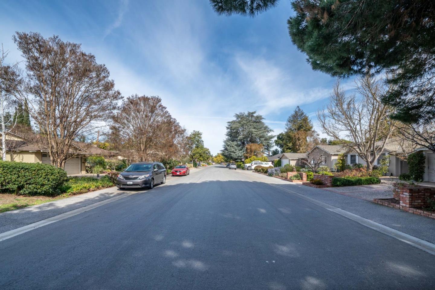 1553 Meadow Lane Mountain View, CA 94040 - Photo 2 of 28 a view of street with parked cars