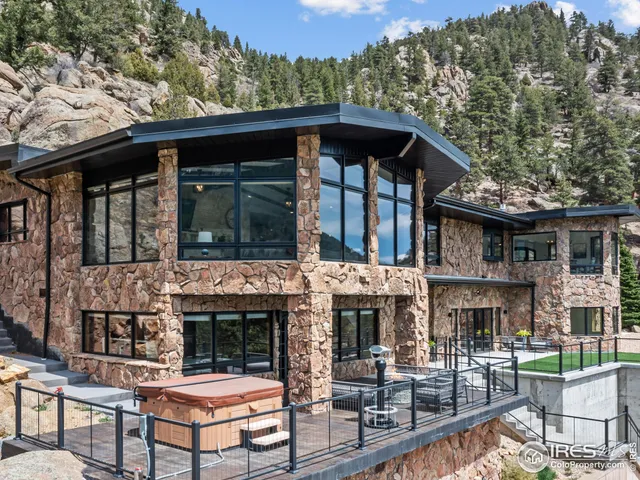 a view of a house with a patio