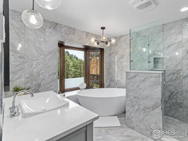 a view of mountains and mountain