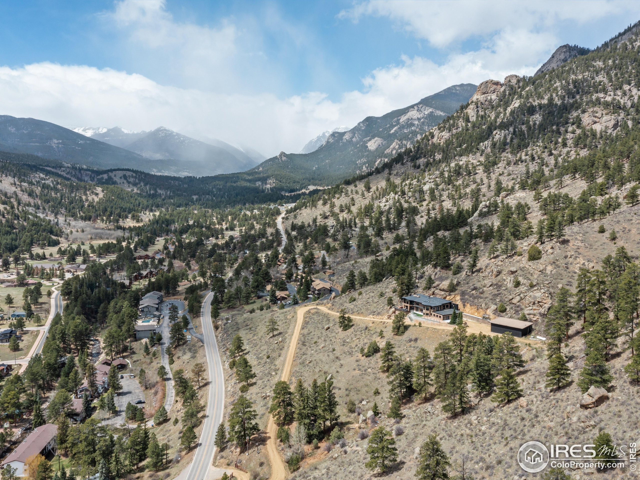 2701 Fall River Road Estes Park, CO 80517 - Photo 33 of 40 a view of mountains and mountain
