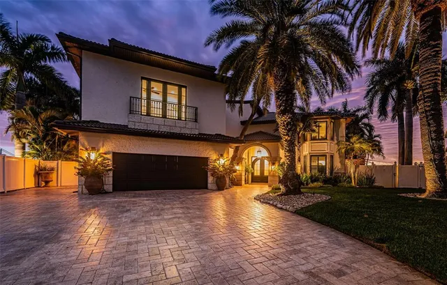 a view of a city with ocean view