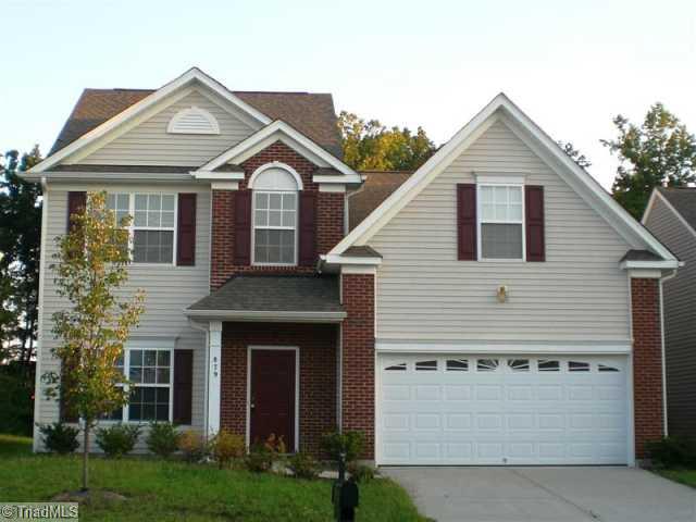 879 Jennifer Lane High Point, NC 27265 - Photo 1 of 11 Exterior Front. Pretty House with Brick Accents!