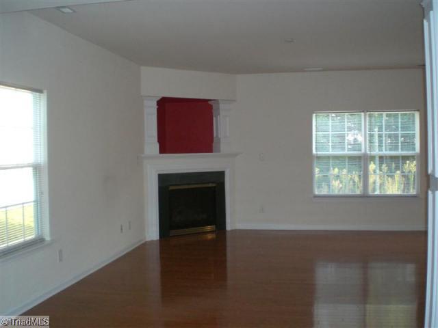 879 Jennifer Lane High Point, NC 27265 - Photo 3 of 11 Living Room. Open Living Room with Gaslog Fireplace!