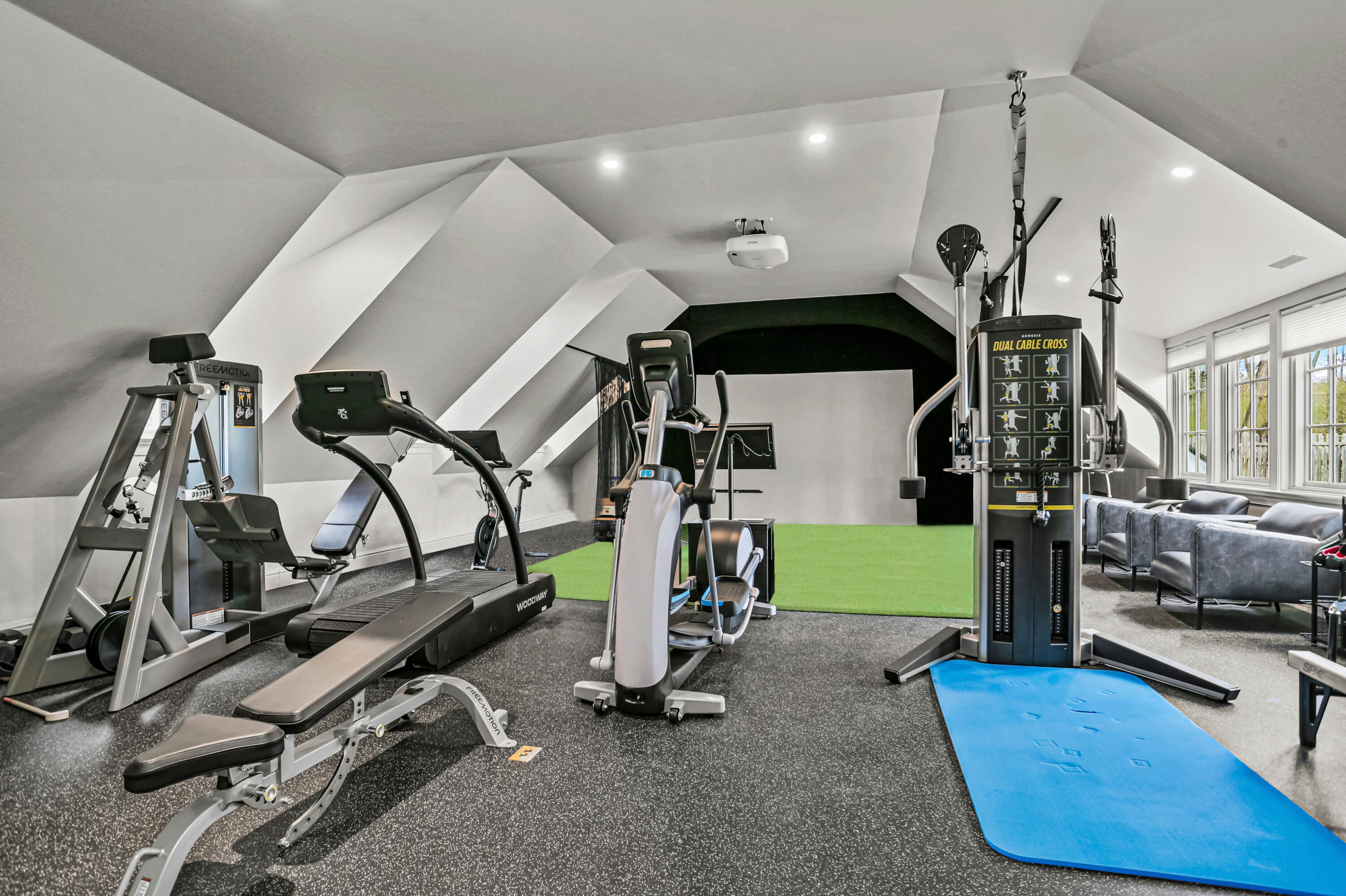 313 Stanwich Road Greenwich, CT 06830 - Photo 20 of 23 a view of a room with gym equipment