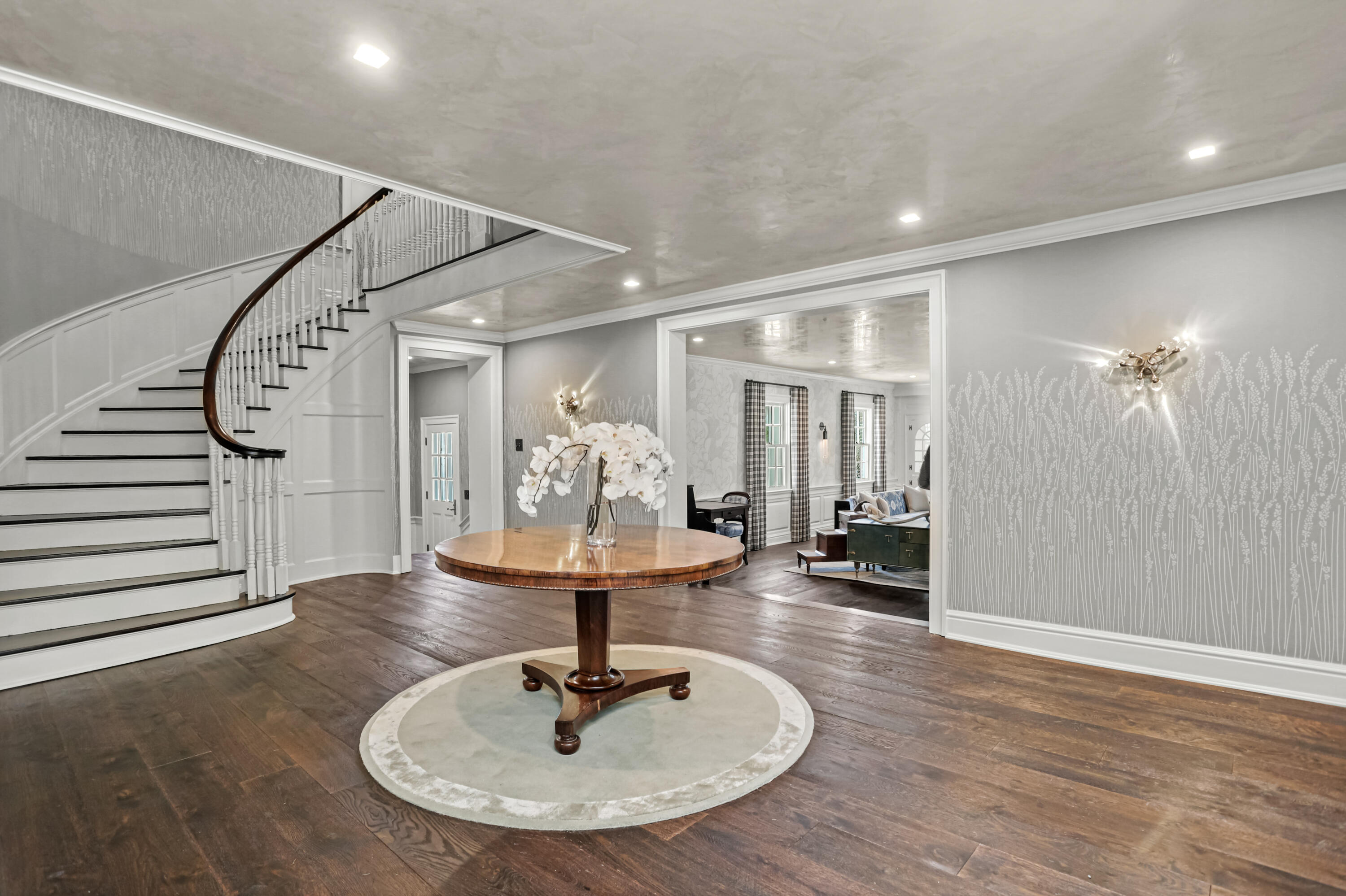 313 Stanwich Road Greenwich, CT 06830 - Photo 6 of 23 a view of entryway and hall with wooden floor