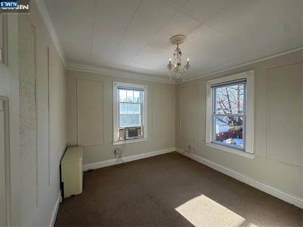 a view of livingroom and window