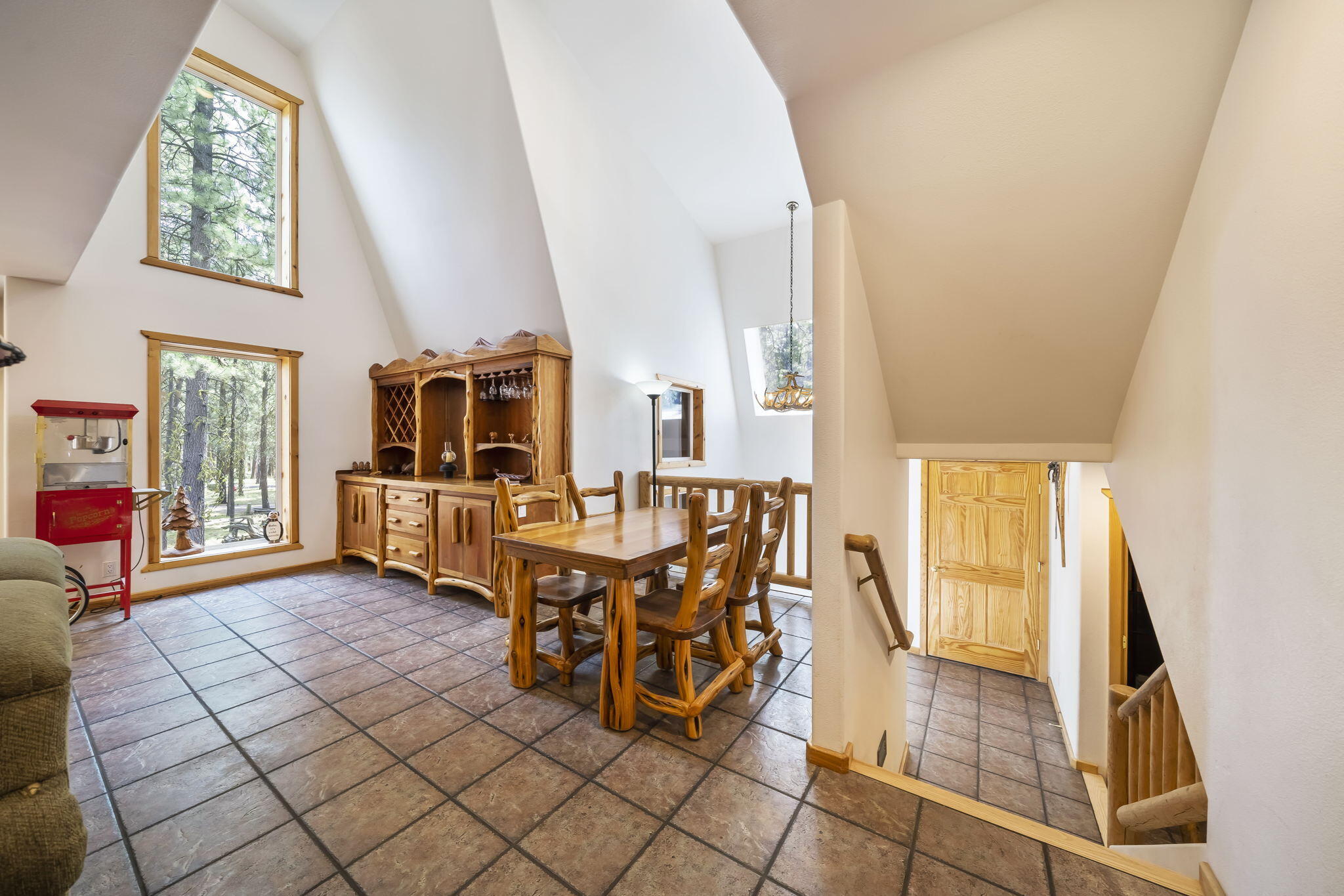 13628 Shad Bush Black Butte Ranch, OR 97759 - Photo 21 of 71 Puzzle Table & Stairs to Front Entrance