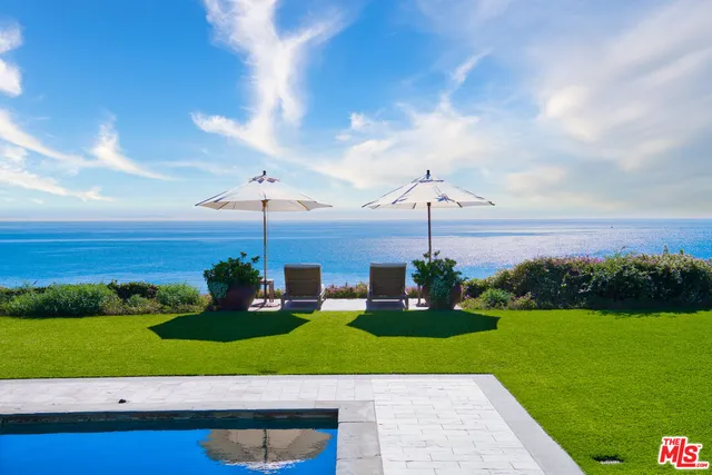 a outdoor space with plants