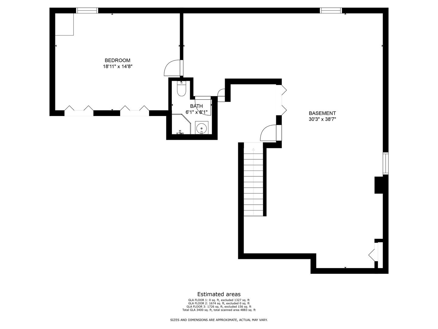 318 Monument Road Elgin, IL 60124 - Photo 28 of 31 a picture of a floor plan