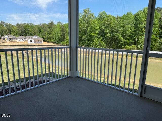 77 Watauga Way Clayton, NC 27520 - Photo 10 of 10 a view of a balcony with an outdoor space