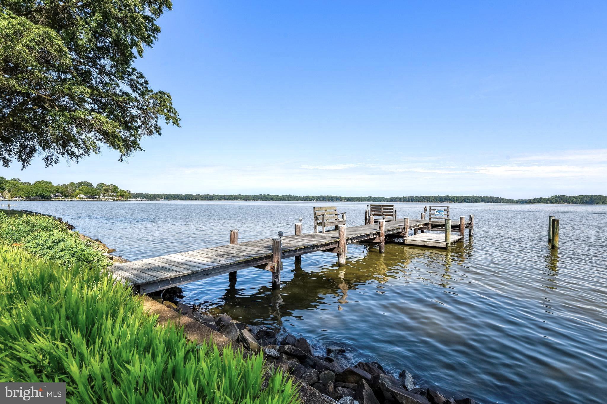 1356 McDonald Road Shady Side, MD 20764 - Photo 28 of 60 Enjoy Lunch Dangling Your Legs Off the Pier!