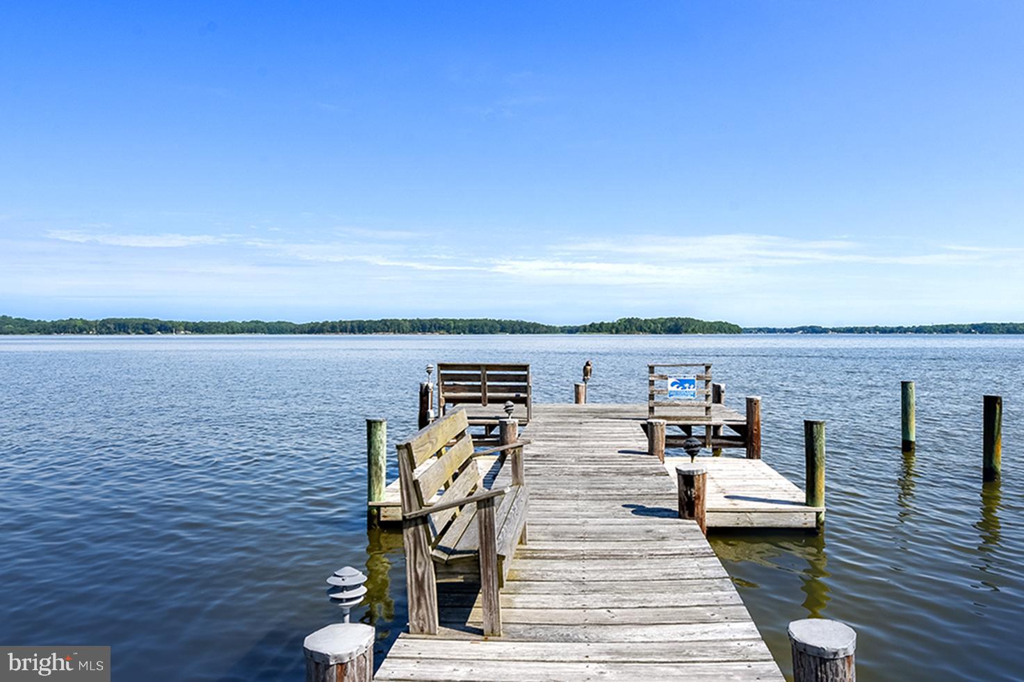 1356 McDonald Road Shady Side, MD 20764 - Photo 29 of 60 Lighted Boating Pier w/Benches & Swim Platform