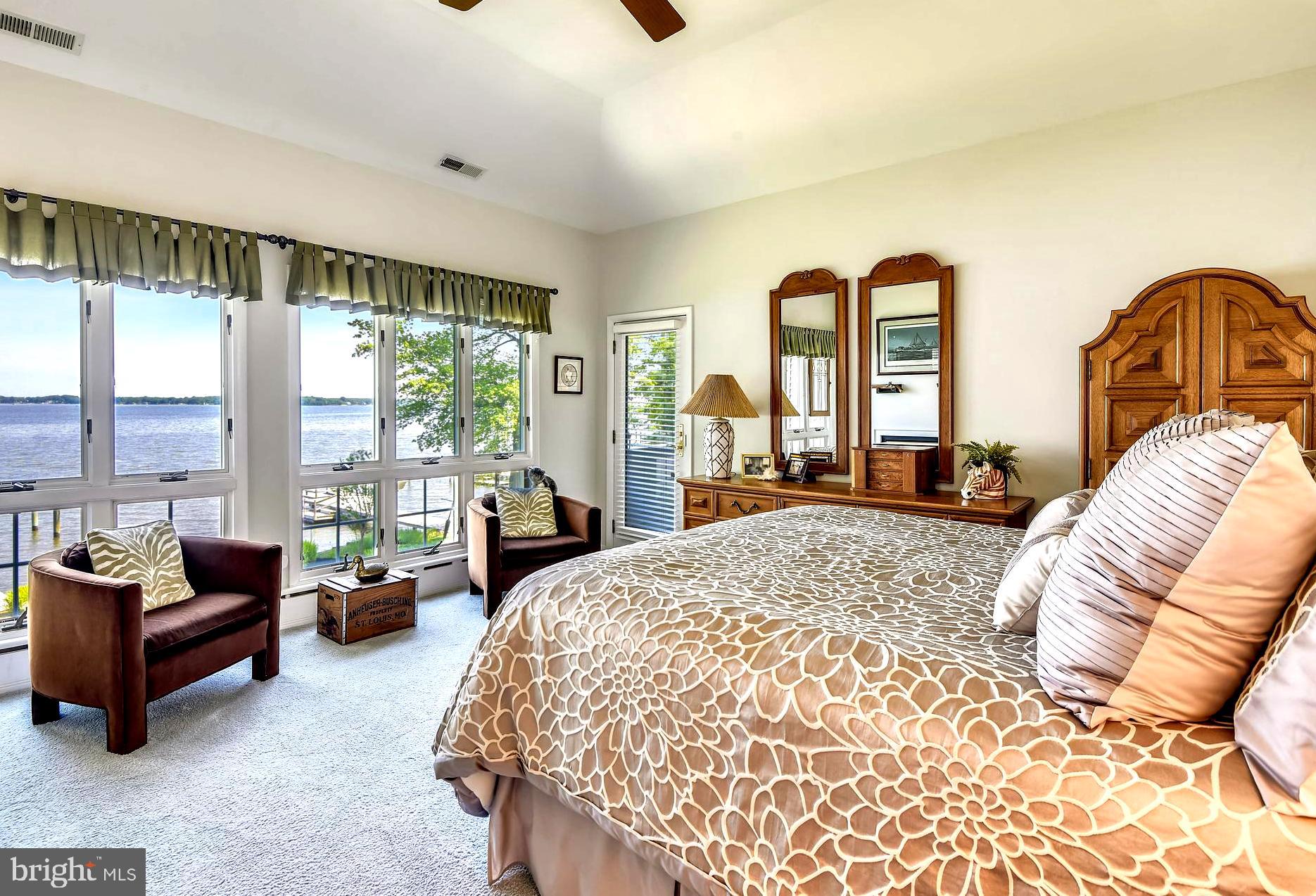 1356 McDonald Road Shady Side, MD 20764 - Photo 37 of 60 Wall of Glass Overlooking the Water