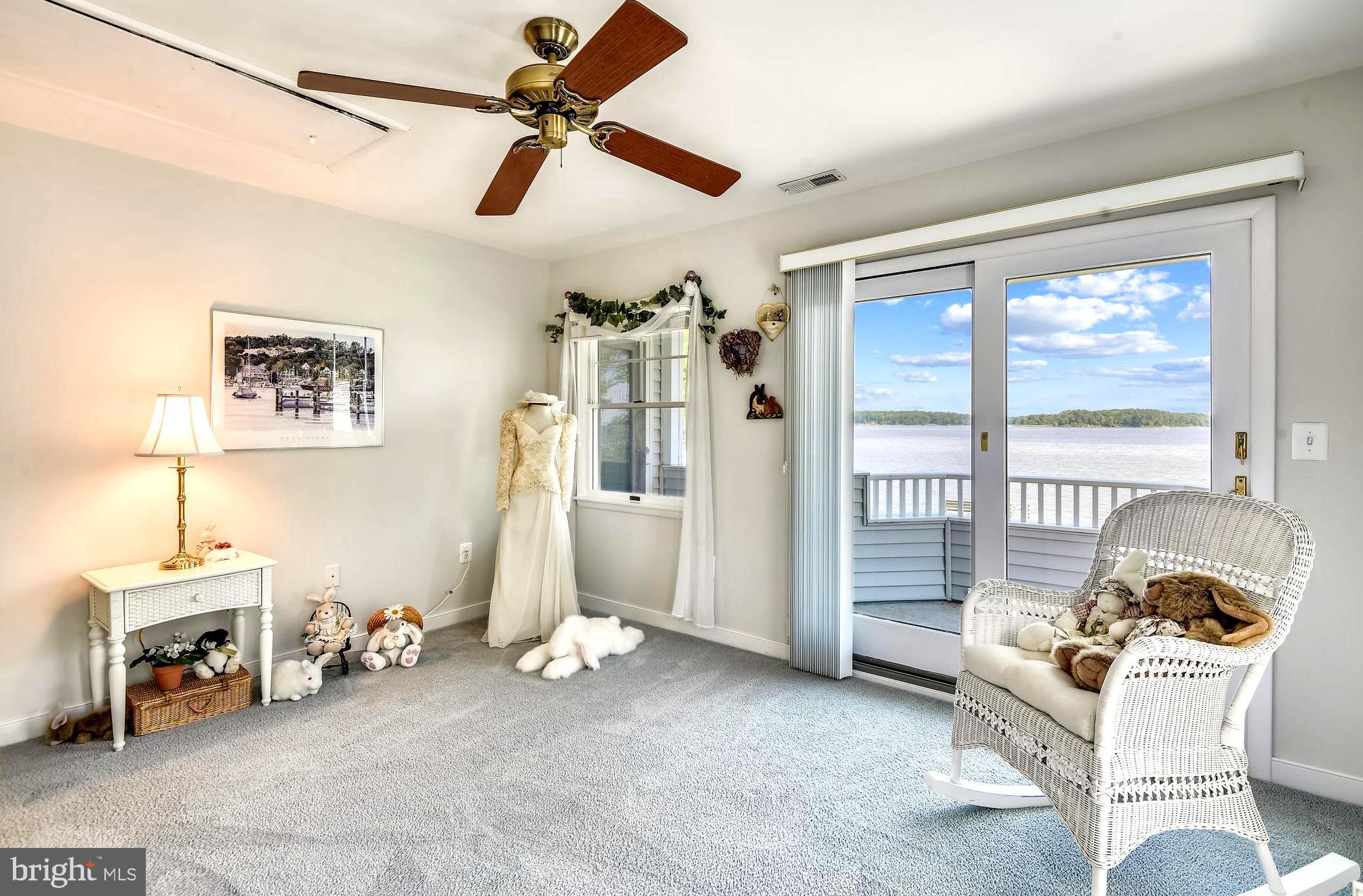 1356 McDonald Road Shady Side, MD 20764 - Photo 42 of 60 2nd Upper Level Bedroom with Balcony