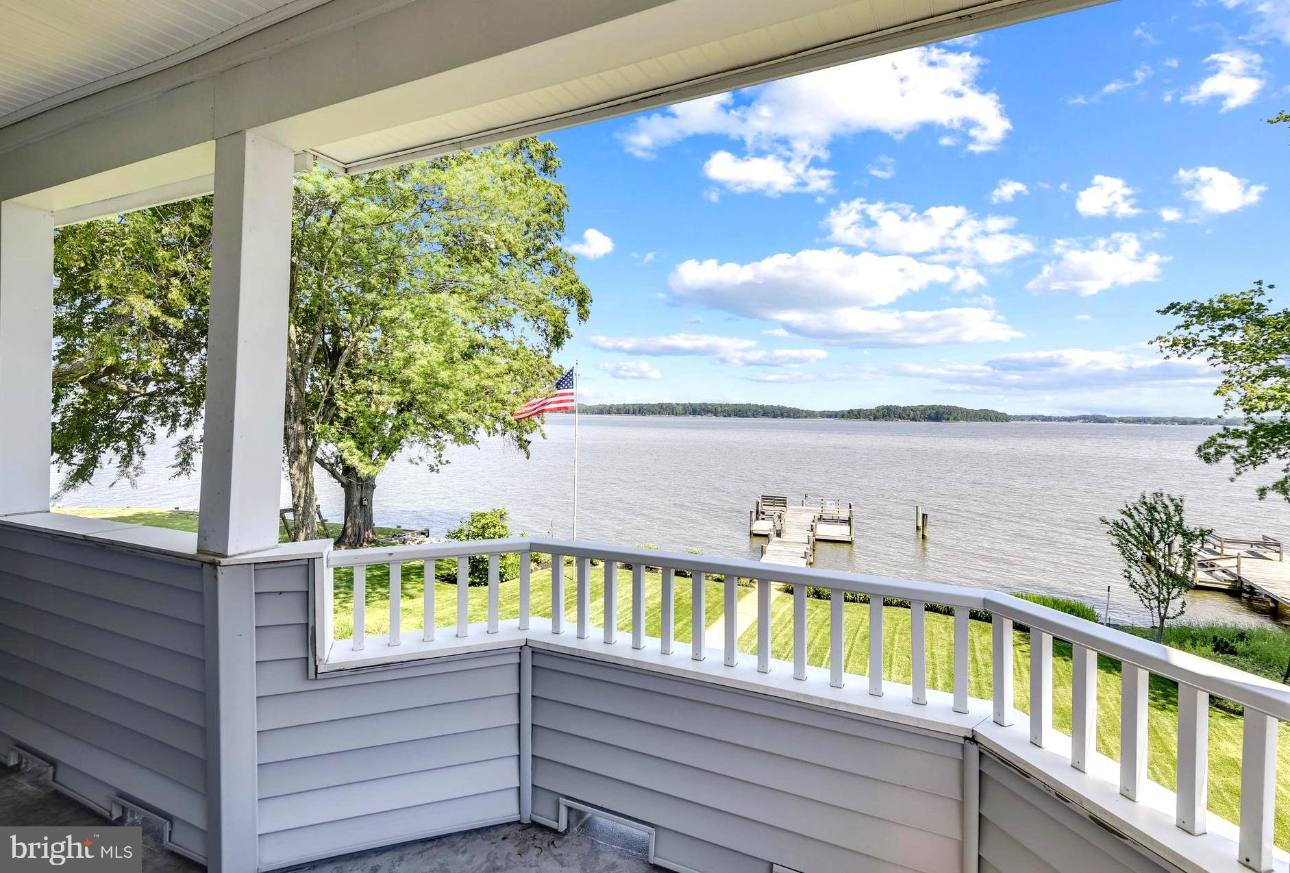 1356 McDonald Road Shady Side, MD 20764 - Photo 43 of 60 Covered Balcony Perfect for Daydreaming