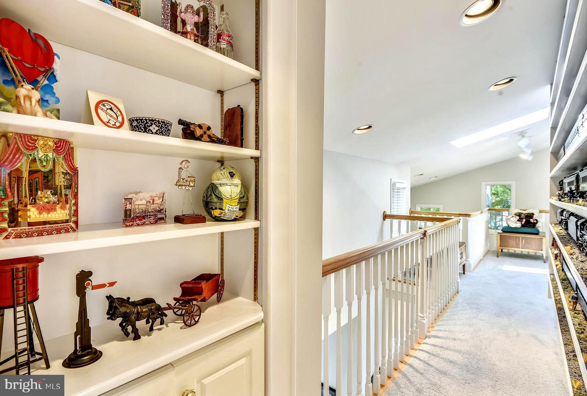 1356 McDonald Road Shady Side, MD 20764 - Photo 45 of 60 Hidden Bookcase Passage Opening to Secret Room