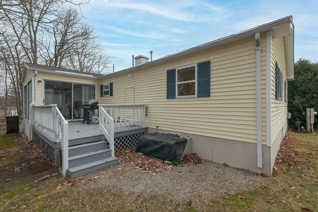 a view of a house with a roof deck