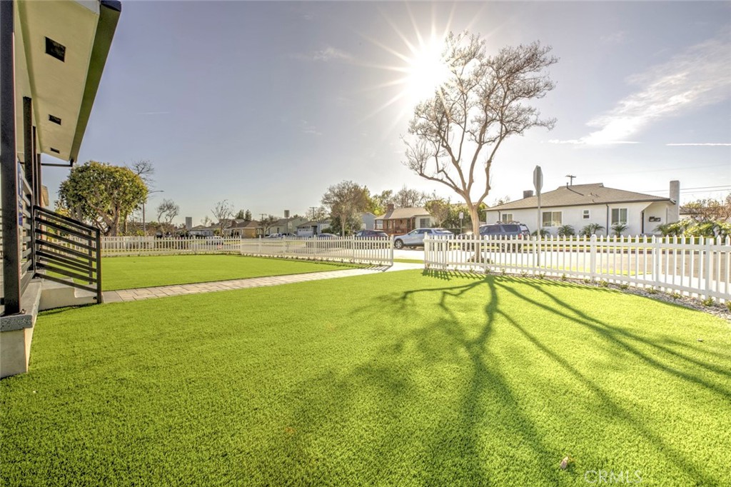 2238 North N Keystone Burbank, CA 91504 - Photo 20 of 21 a view of a swimming pool with an outdoor seating and a yard