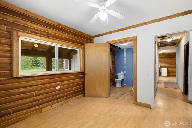 a view of empty room