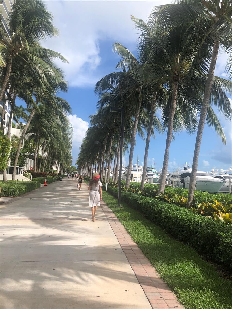 90 Alton Road, Unit 2503 Miami Beach, FL 33139 - Photo 23 of 23 a view of a park with palm trees