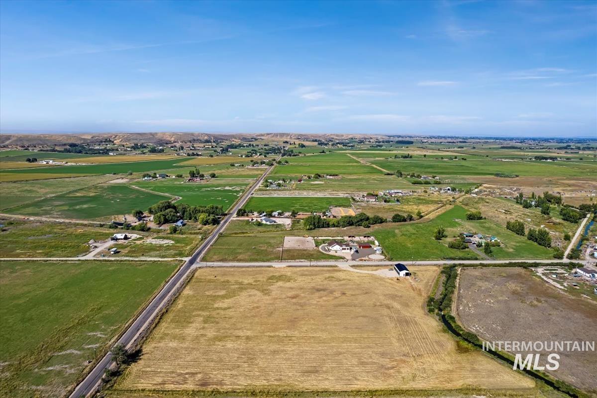 2670 Berglund Road Emmett, ID 83617 - Photo 13 of 22 Aerial view of property and surrounding area featuring rural landscape