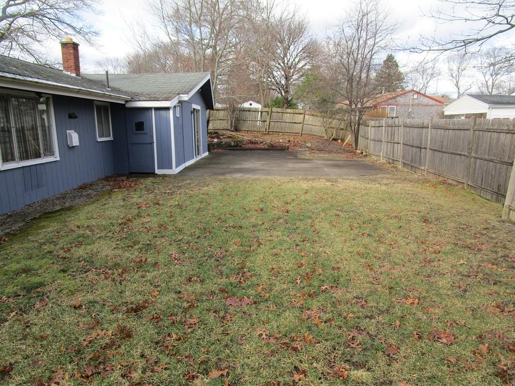 84 Temi Road Brockton, MA 02302 - Photo 27 of 28 a view of a yard covered with snow in the yard