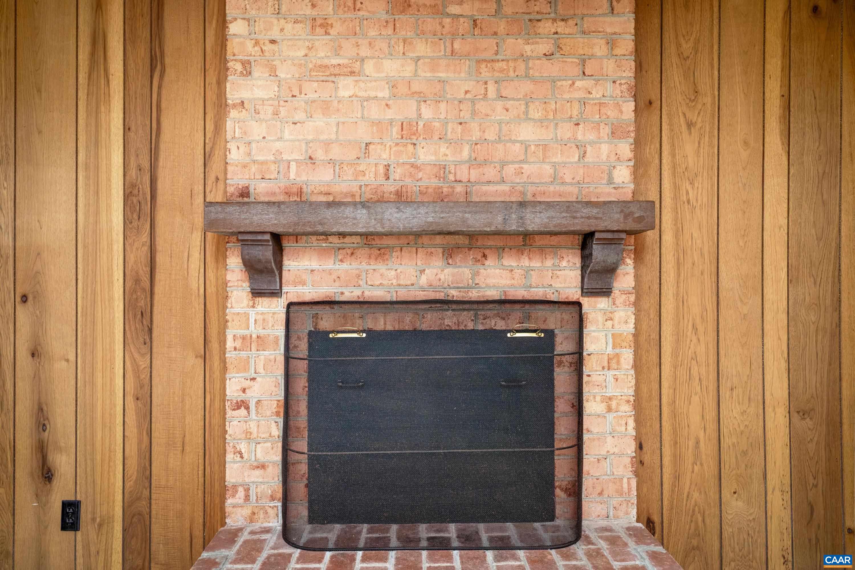 213 Surrey Road Charlottesville, VA 22901 - Photo 23 of 36 a close view of a fireplace