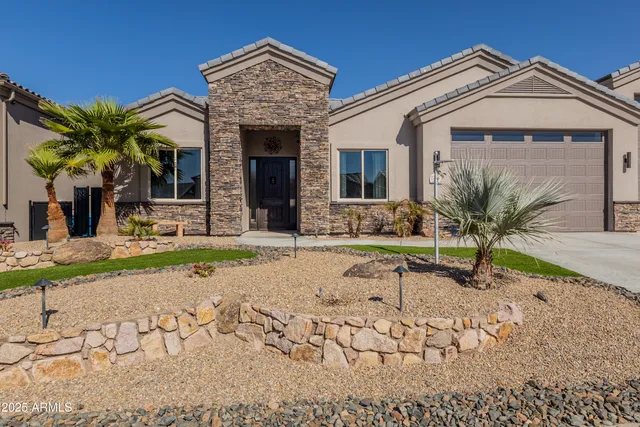 a view of a house with a outdoor space