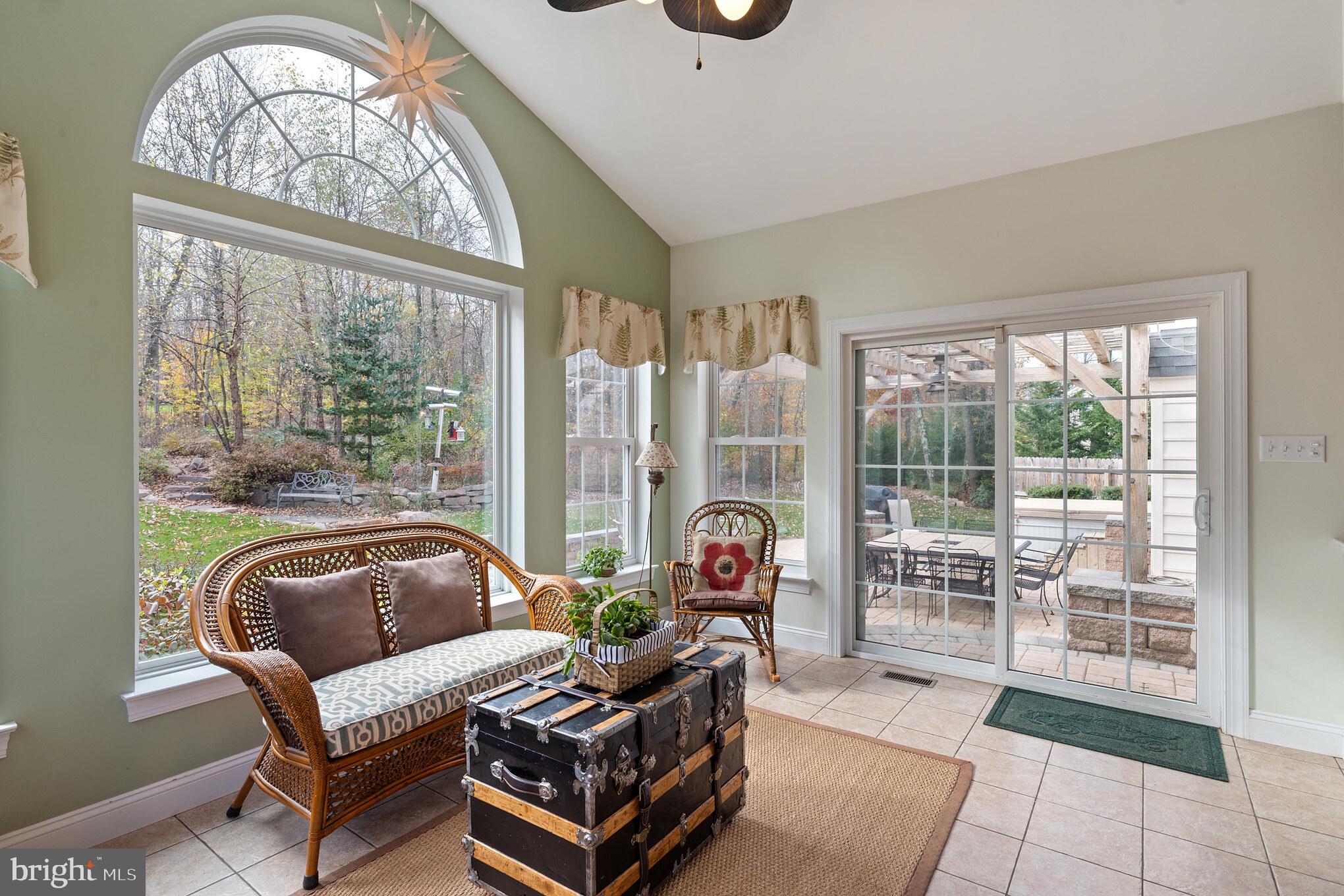 157 Overlook Road Morgantown, PA 19543 - Photo 15 of 41 Sun Room - access to rear patio