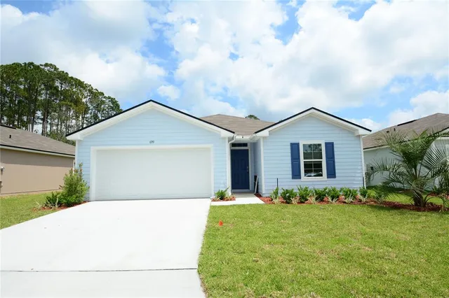 a view of a back yard from a window