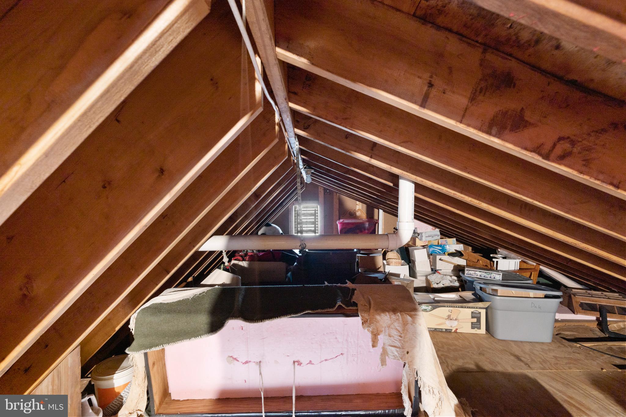 3515 Riva Road Davidsonville, MD 21035 - Photo 54 of 63 attic with plywood floor