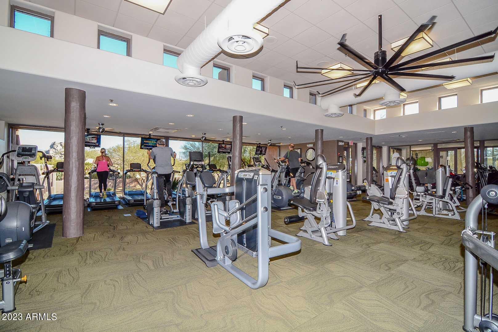 6335 East Marioca Circle Scottsdale, AZ 85266 - Photo 56 of 66 a view of a room with gym equipment