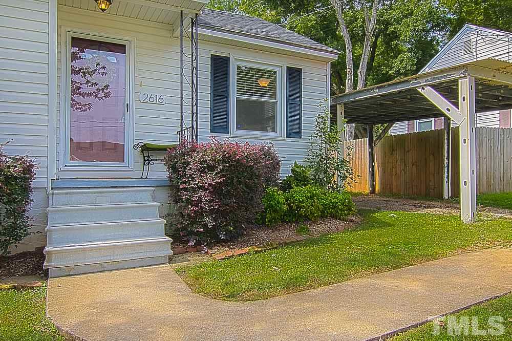 2616 Newbold Street Raleigh, NC 27603 - Photo 3 of 17 a view of house with backyard