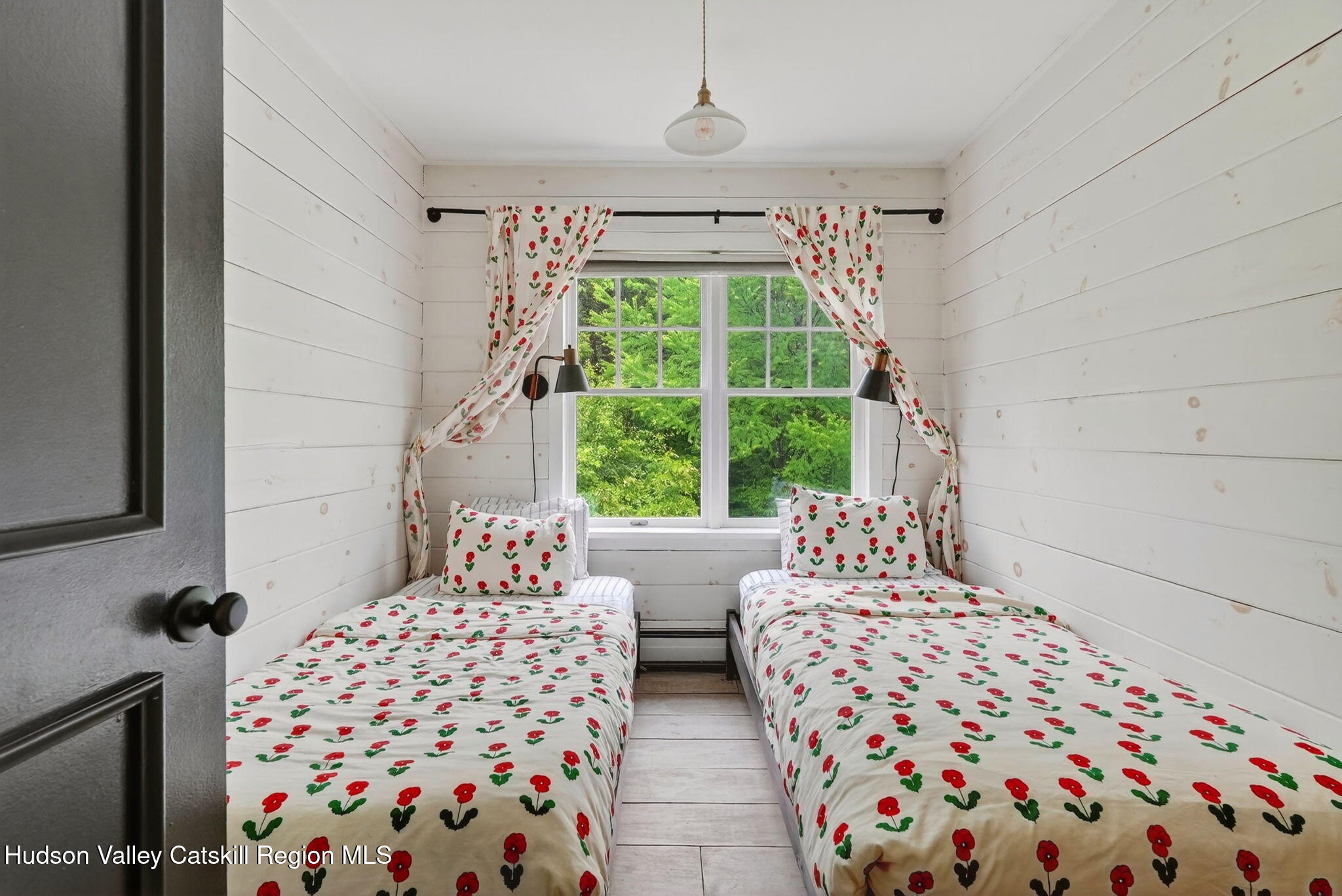 52 Aster Road Olivebridge, NY 12461 - Photo 15 of 23 a bedroom with two beds and a large window