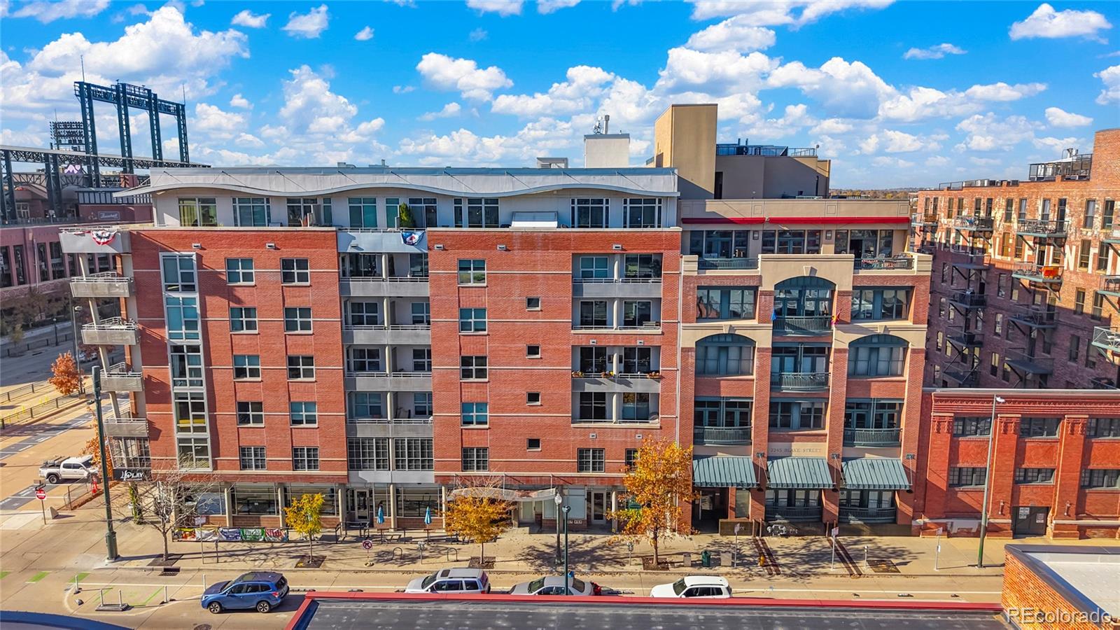 2229 Blake Street, Unit 505 Denver, CO 80205 - Photo 20 of 28 a front view of a building with street view