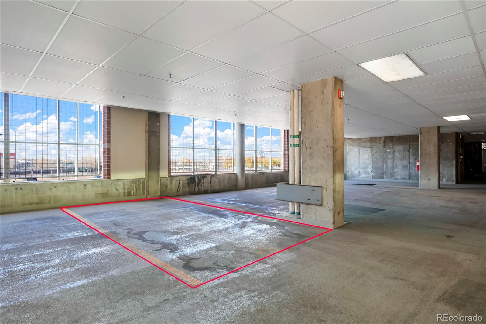 2229 Blake Street, Unit 505 Denver, CO 80205 - Photo 23 of 28 a view of an empty room with a fireplace