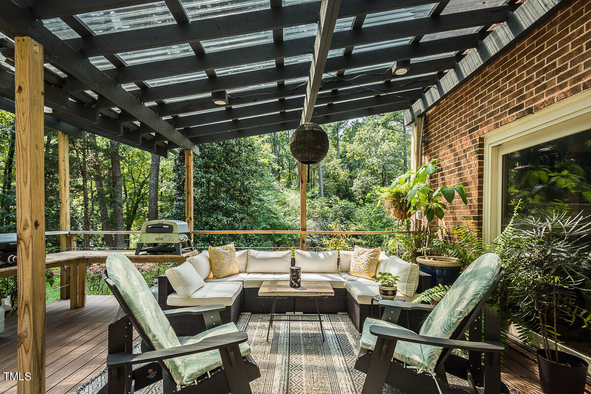 7214 Sunrise Road Chapel Hill, NC 27514 - Photo 39 of 61 a roof deck with patio