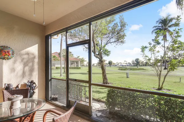 a view of a balcony with lake view and a ocean view