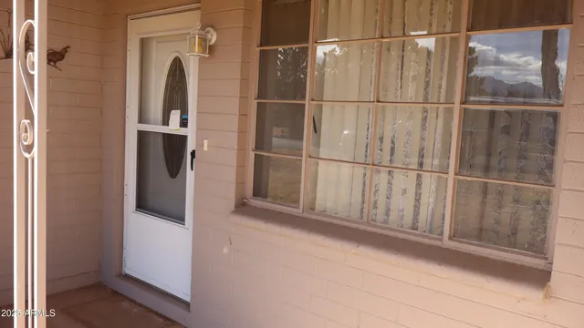 a view of a small room